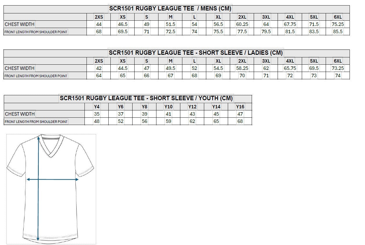 CCSC | Rugby League Training Tee