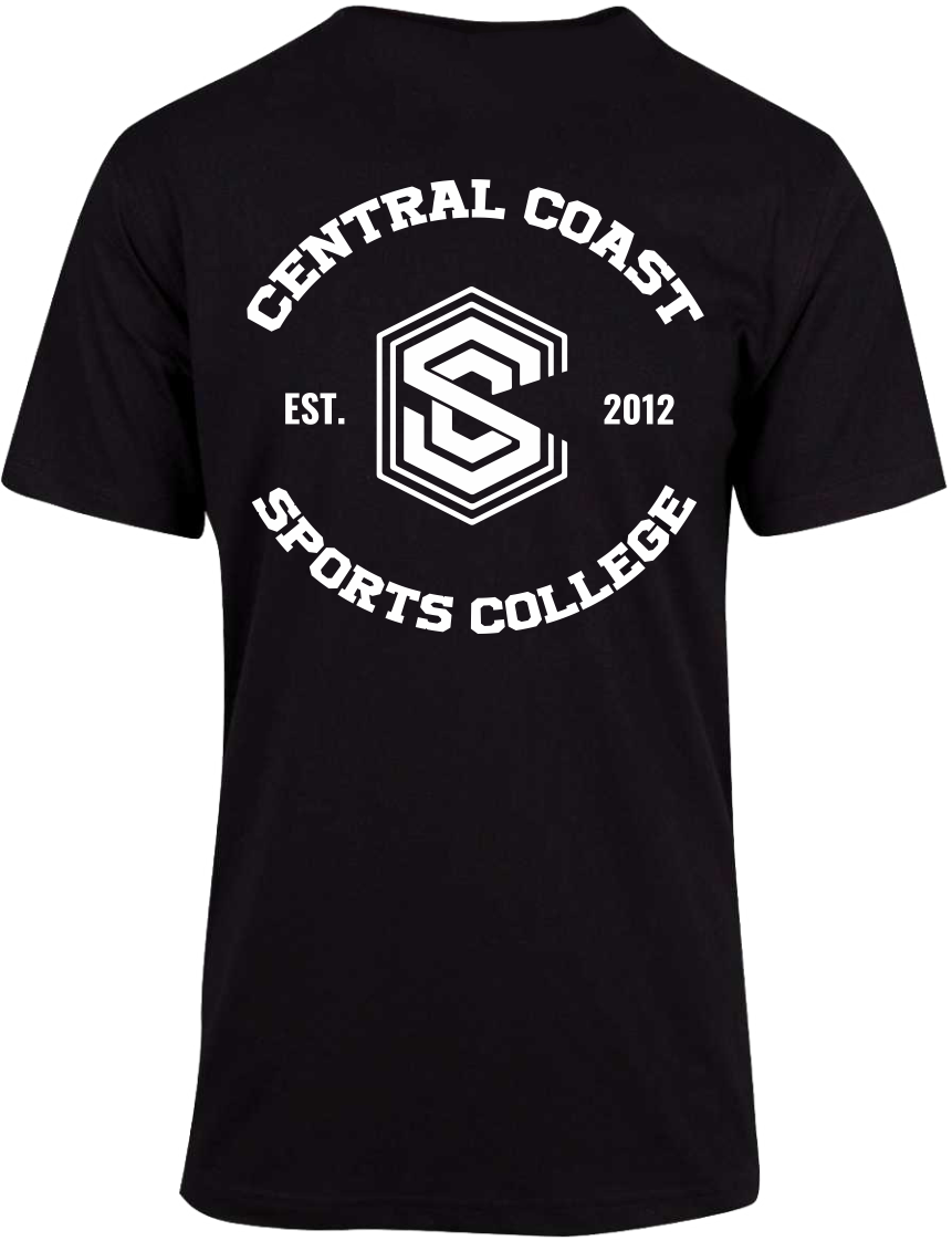 CCSC Varsity | Short Sleeve Cotton Tee with Chest Print