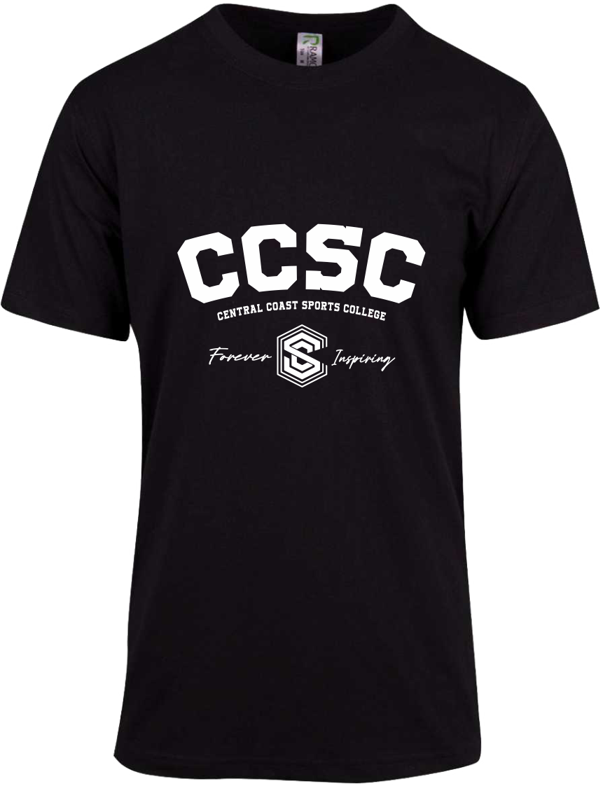 CCSC Varsity | Short Sleeve Cotton Tee with Large Print