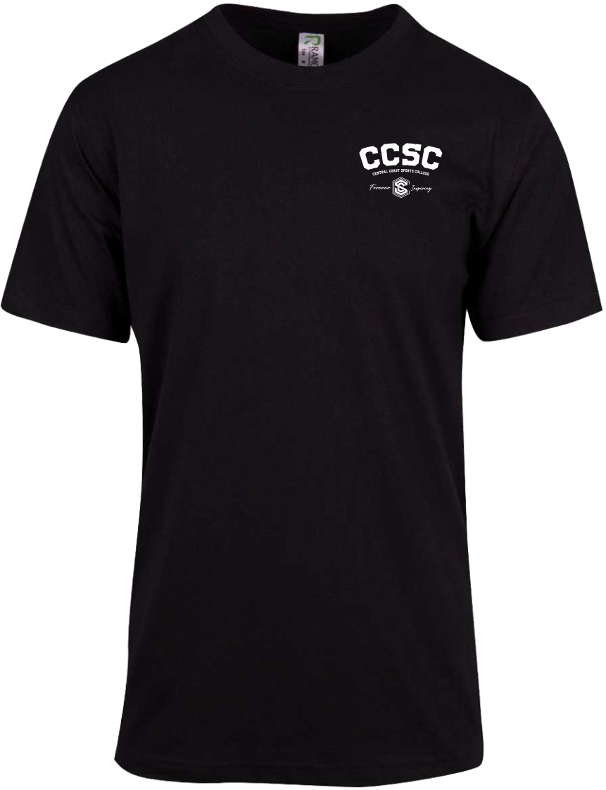 CCSC Varsity | Short Sleeve Cotton Tee with Chest Print