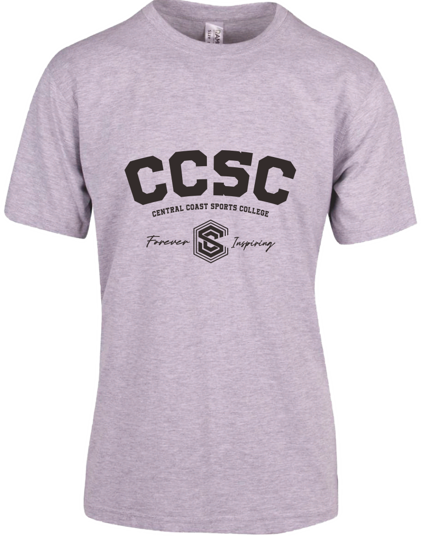 CCSC Varsity | Short Sleeve Cotton Tee with Large Print