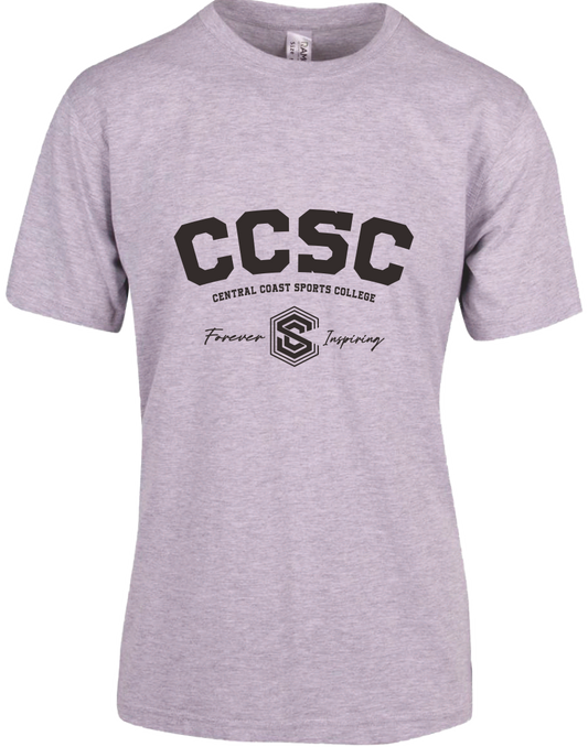 CCSC Varsity | Short Sleeve Cotton Tee with Large Print