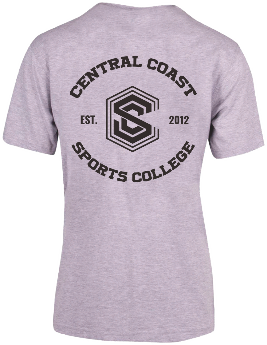 CCSC Varsity | Short Sleeve Cotton Tee with Large Print