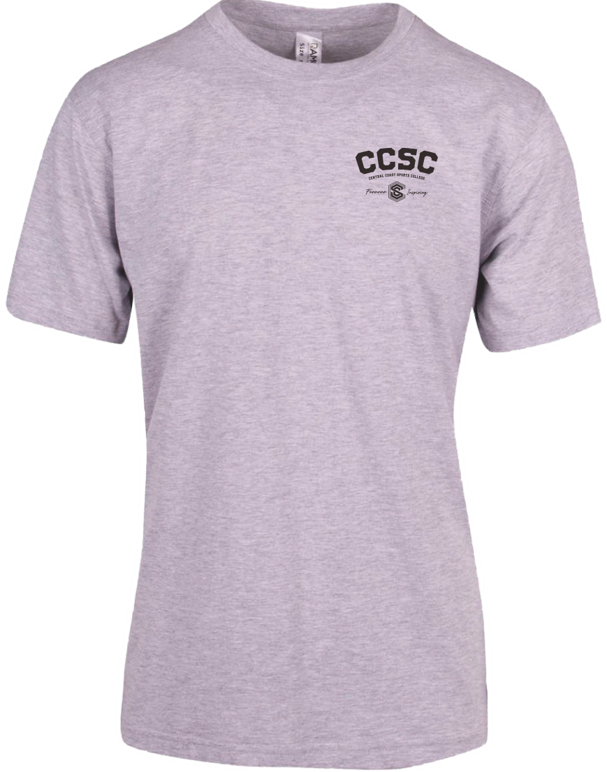 CCSC Varsity | Short Sleeve Cotton Tee with Chest Print
